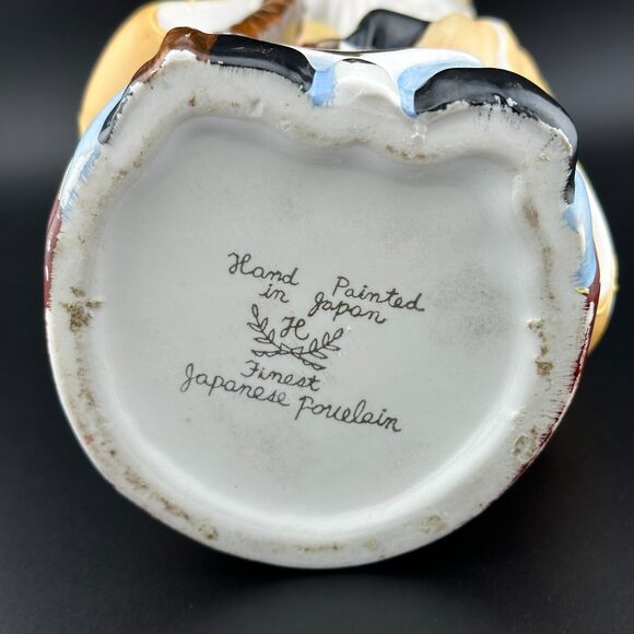 1960s Kamotsuru Sake Decanter Figurine Bottle Japan Good Luck God Statue 10" VTG - Picture 8 of 15